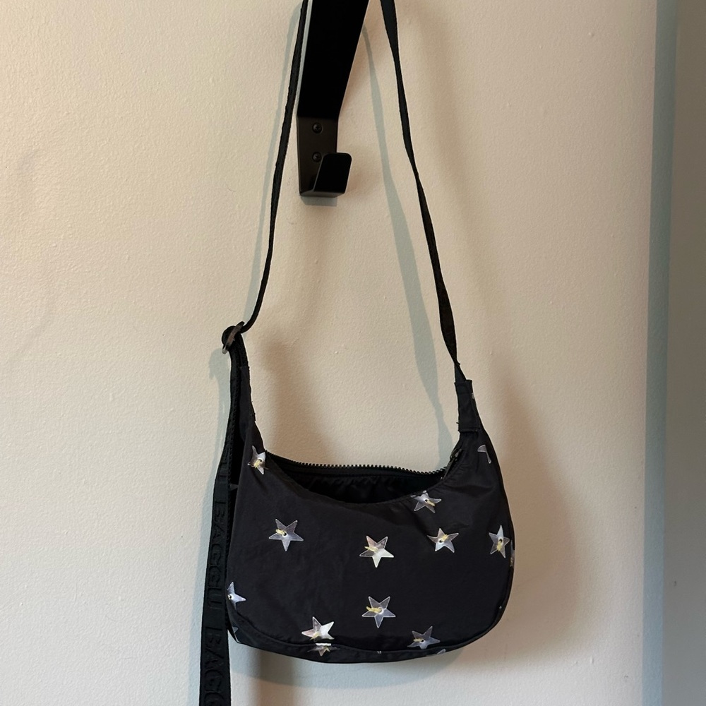 Baggu Small Nylon Crescent Bag - Stars